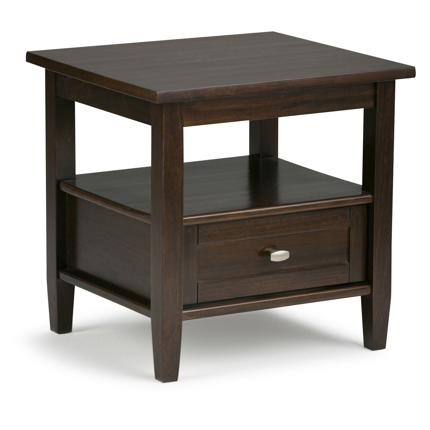 Warm Shaker - End Table - Tobacco Brown Simpli-Home
