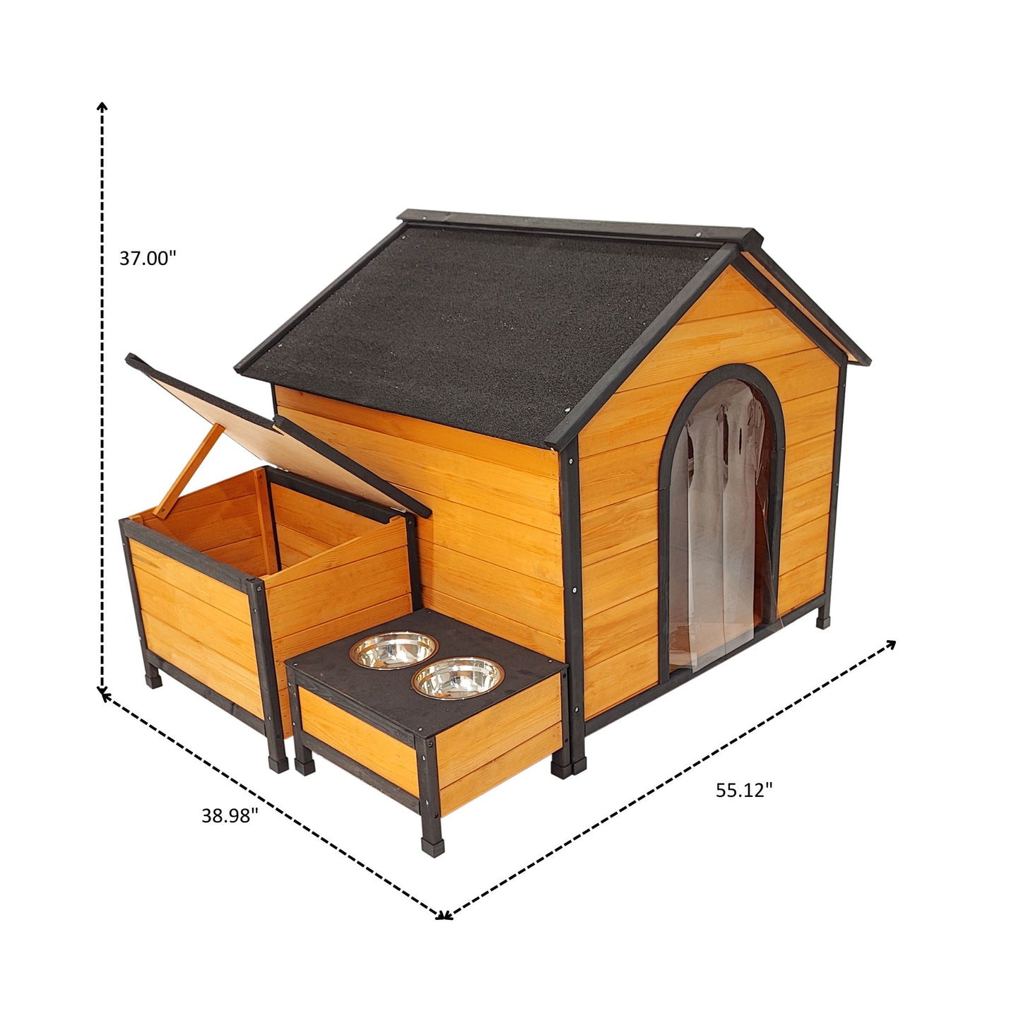 Xpt088 Wearable And Strong Dog House For Playground - Natural Daily Nest