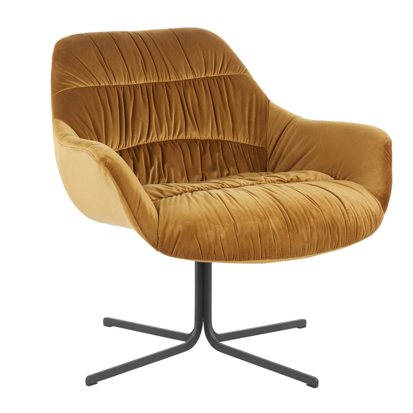 Wayne - Contemporary Swivel Lounge Chair Lumi Source