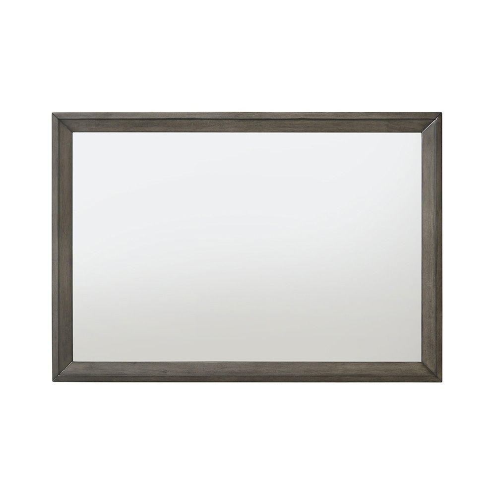 Escher - Mirror - Gray / Oak Acme