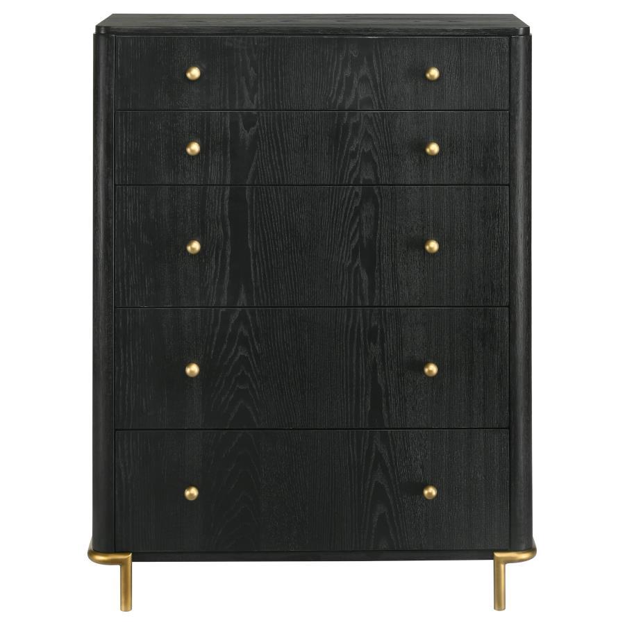 Arini - 5-Drawer Bedroom Chest CoasterElevations
