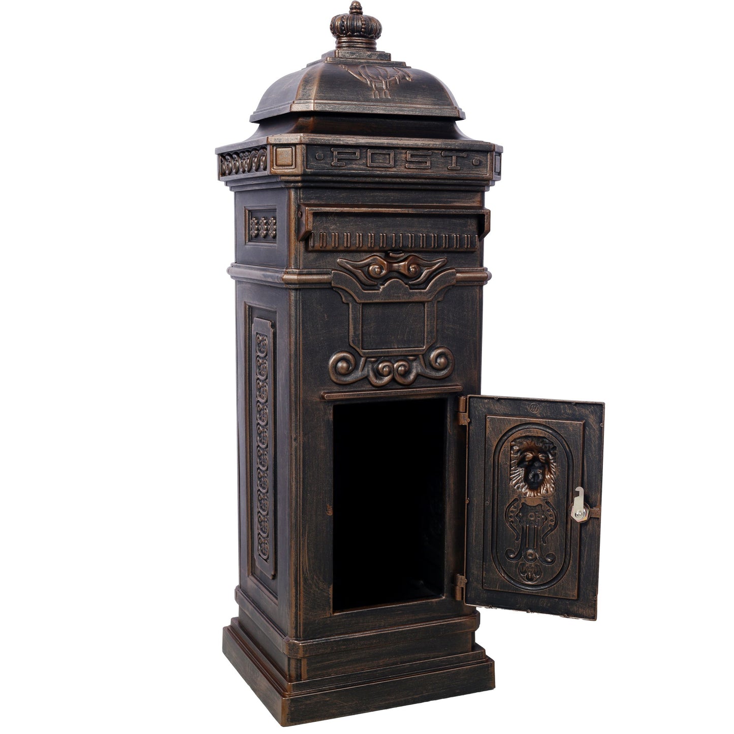 Mailboxs Residential Large-Capacity Letter Box, Rainproof Postbox Statue Daily Nest