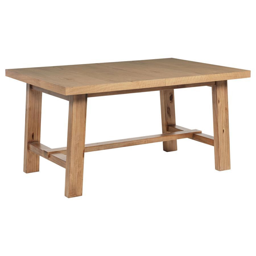Middleton - Extension Leaf Dining Table - Natural Brown Coaster Fine Furniture
