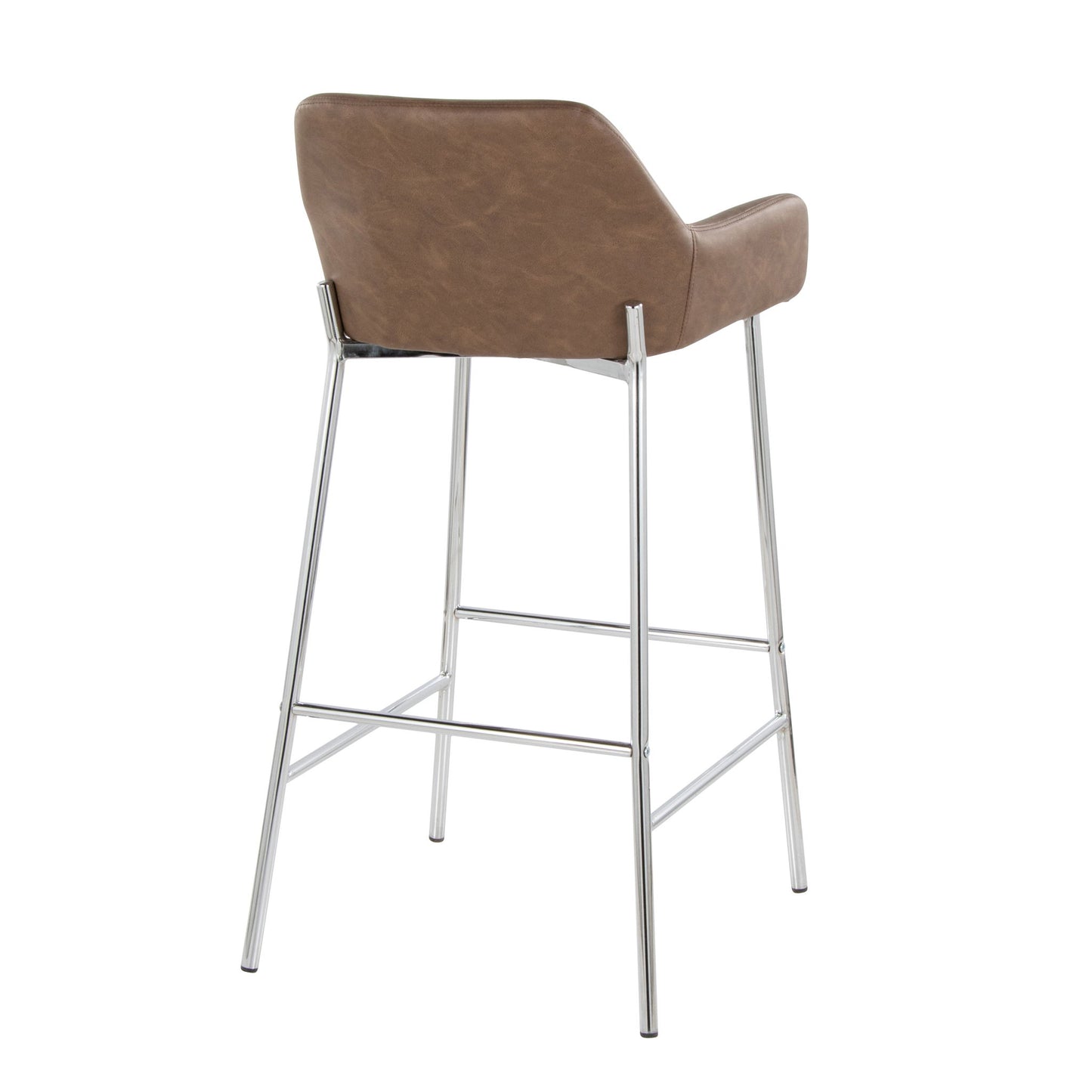 Daniella - Contemporary Fixed Height Barstool (Set of 2) Lumi Source