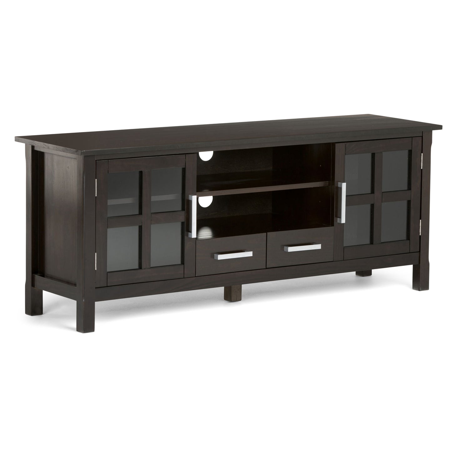 Kitchener - Handcrafted TV Media Stand Simpli-Home