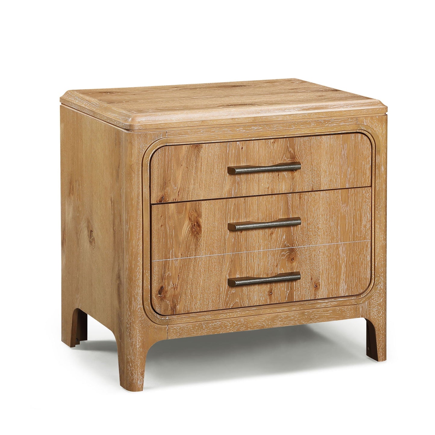 Westcott - Night Stand - Cerused Natural Crown Mark