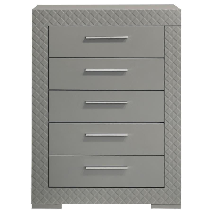 Ives - 5-Drawer Bedroom Chest Coaster Fine Furniture