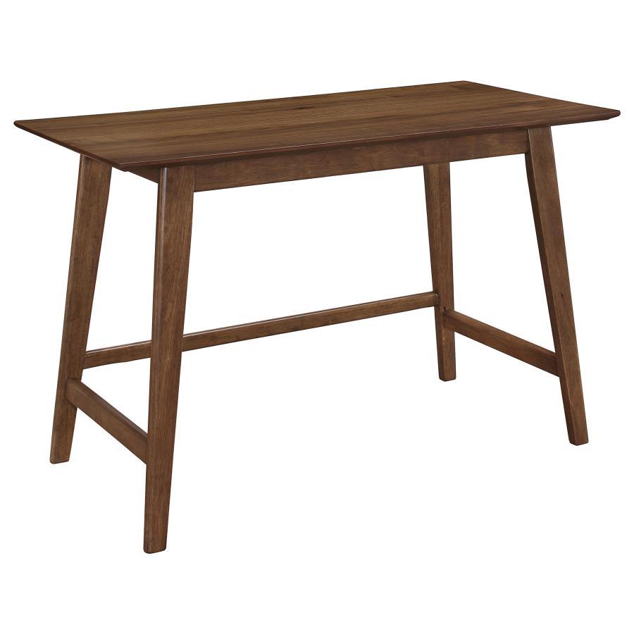 Karri - 2 Piece Home Office Computer Desk And Chair Set - Walnut CoasterEssence