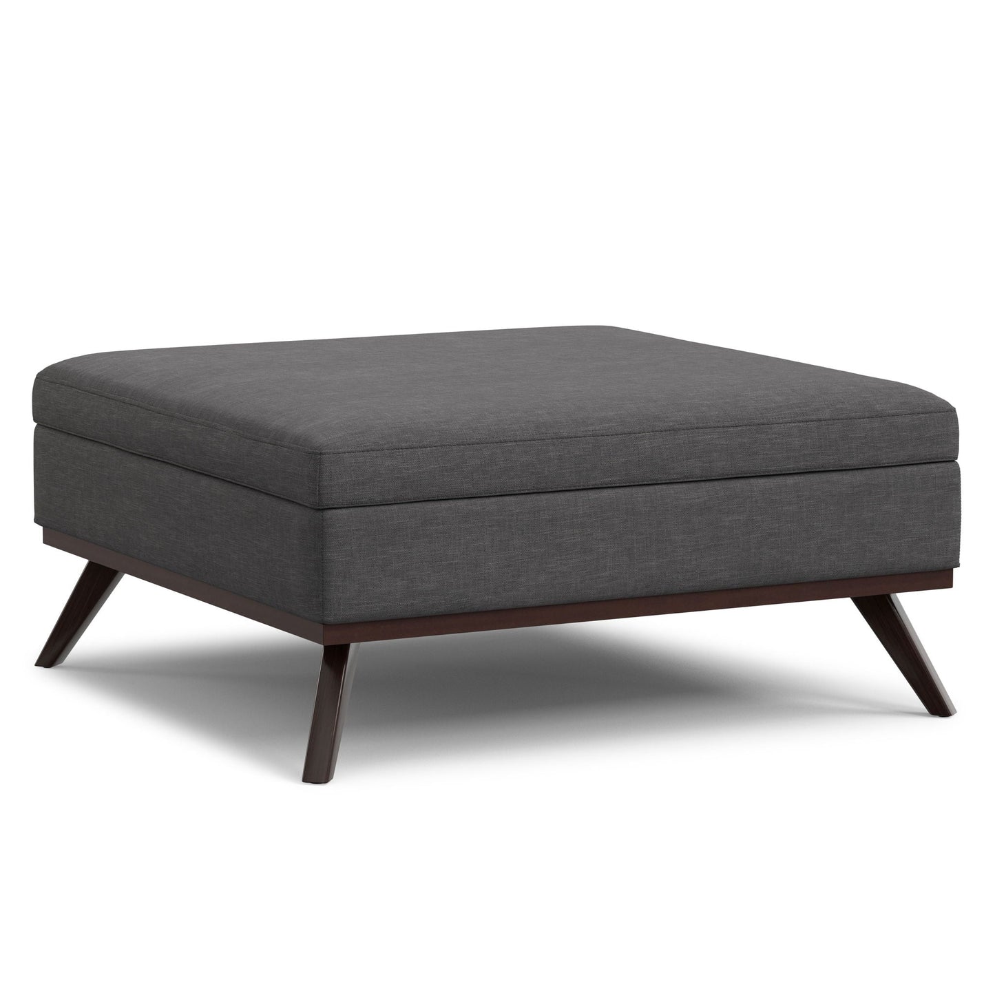 Owen - Multifunctional Square Coffee Table Storage Ottoman Simpli-Home