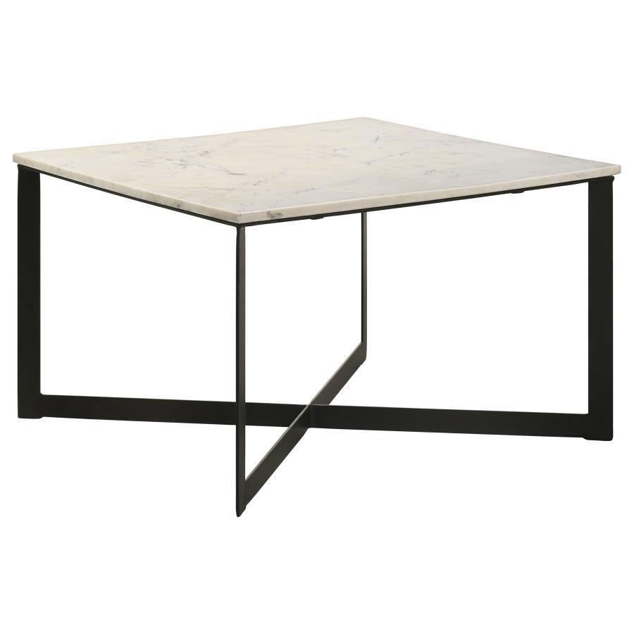 Tobin - Square Marble Top Table Coaster Fine Furniture