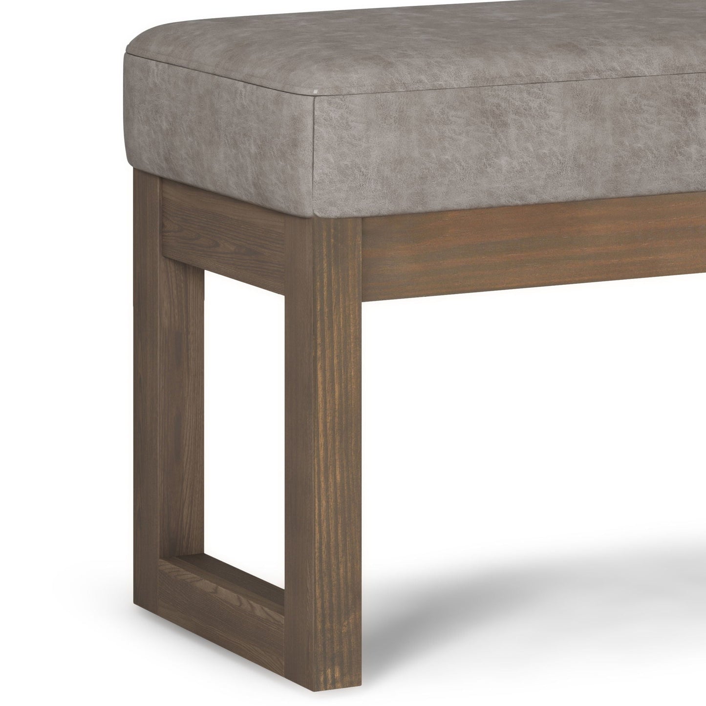 Milltown - Upholstered Ottoman Bench Simpli-Home