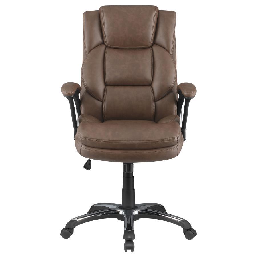 Nerris - Upholstered Adjustable Home Office Desk Chair CoasterEssence