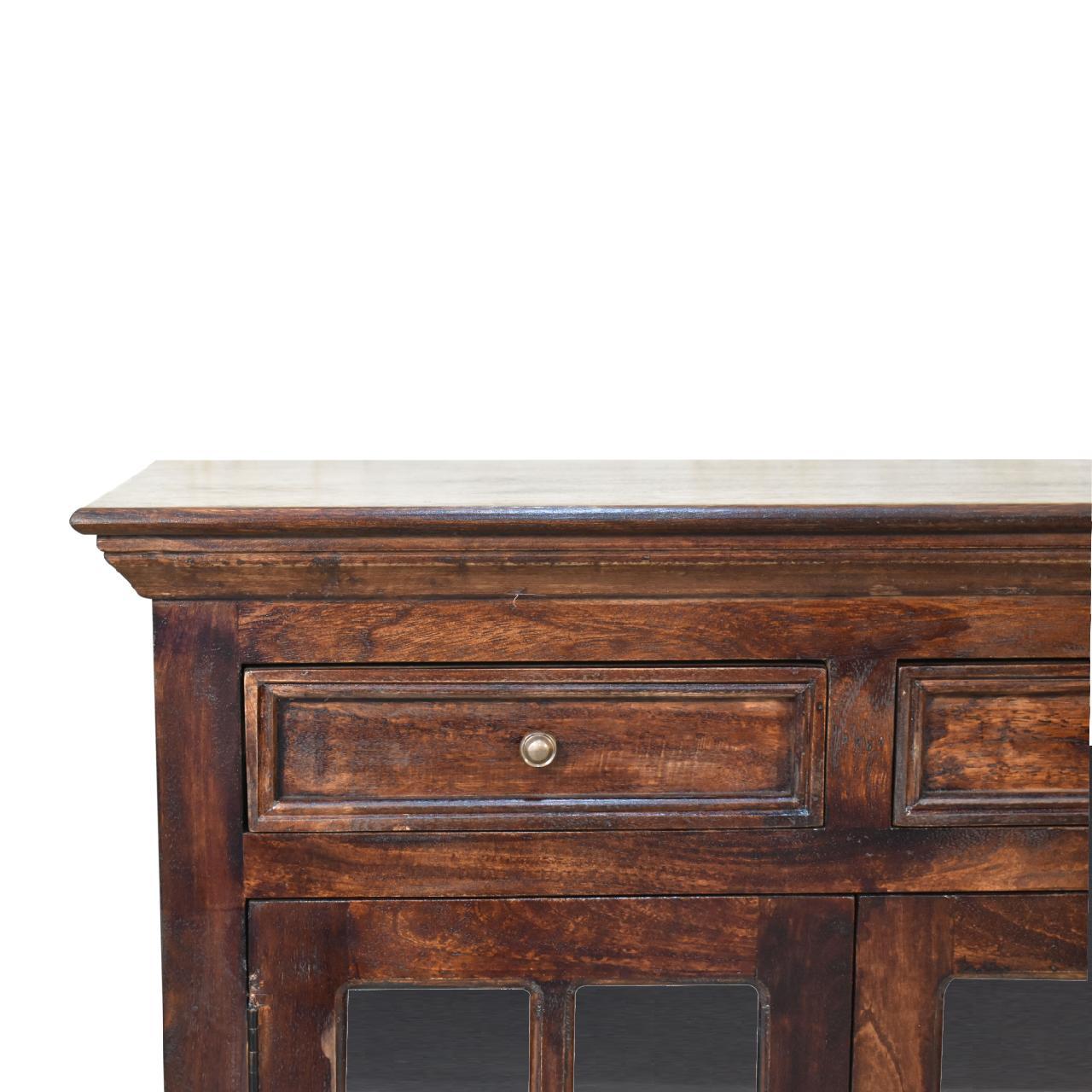 Cabinet With Glazed Doors Artisan Furniture