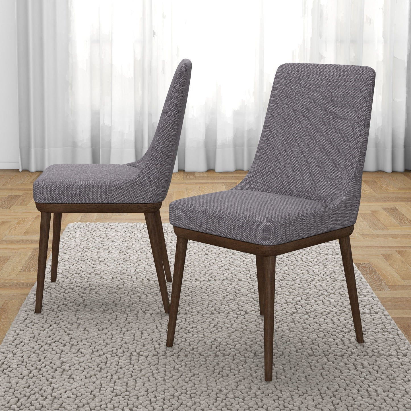 Kate - Mid-Century Modern Dining Chair (Set of 2) Ashcroft Furniture