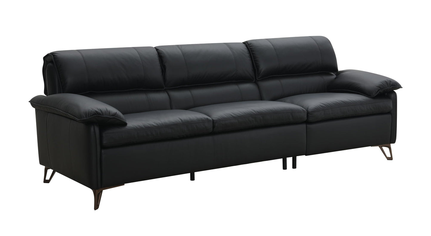 Eilene - Top Grain Leather Sofa - Black Acme