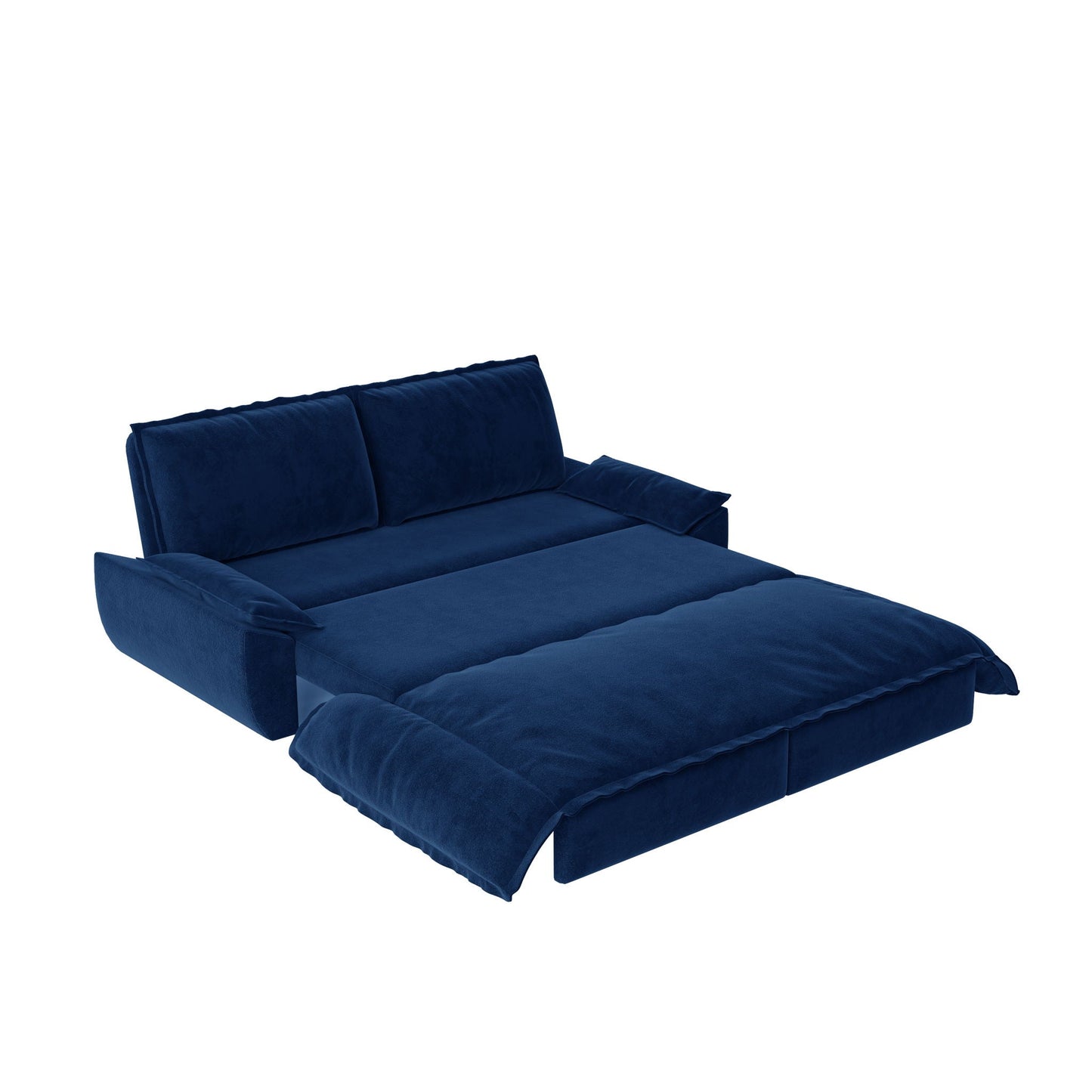 Queen Pull Out 3 In 1 Convertible Sleeper Sofa, Multi-Functional Home Essentials