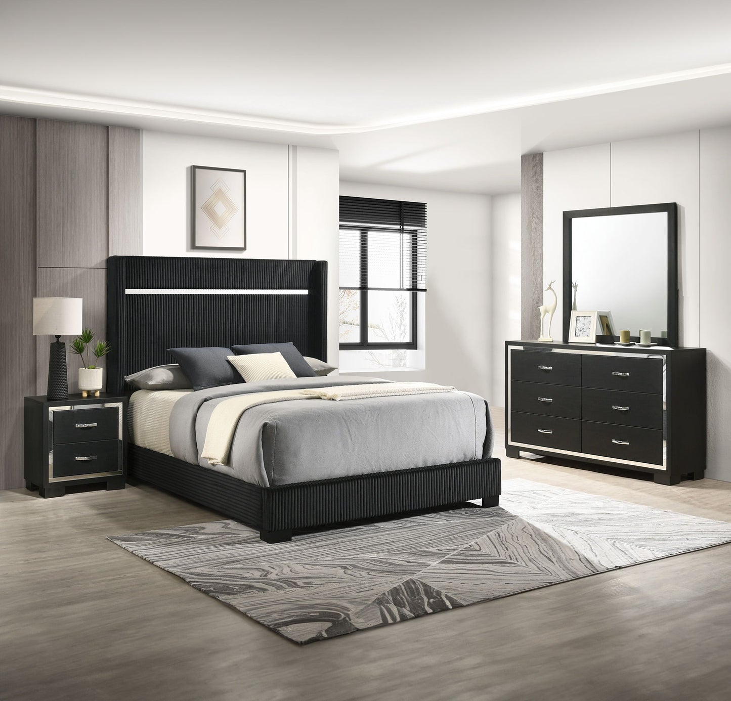 Gennro - Bedroom Set Crown Mark