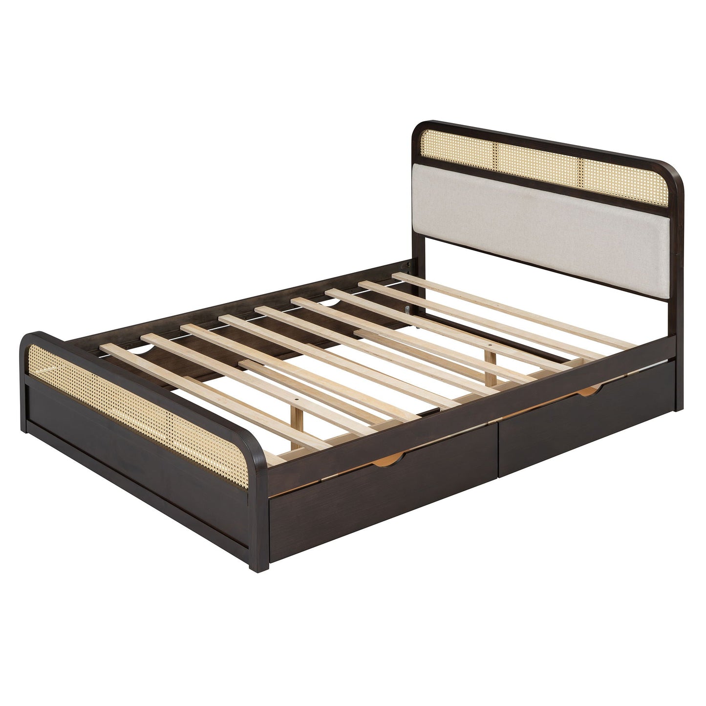 Platform Bed With Trundle And 2 Drawers Timeless Haven