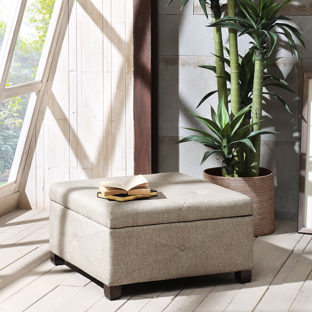 Della - Ottoman - Sand Madison Park