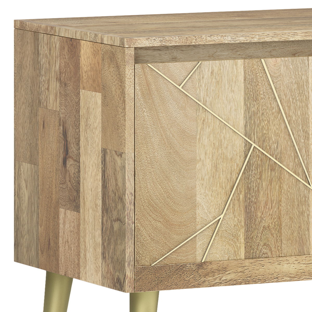 Jager - TV Media Stand - Natural Simpli-Home