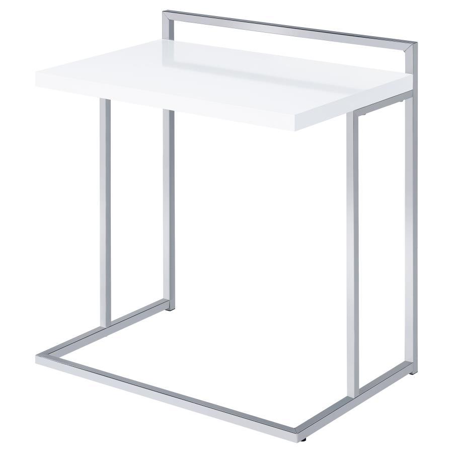 Dani - Rectangular C-Shaped Sofa Side Table CoasterEveryday