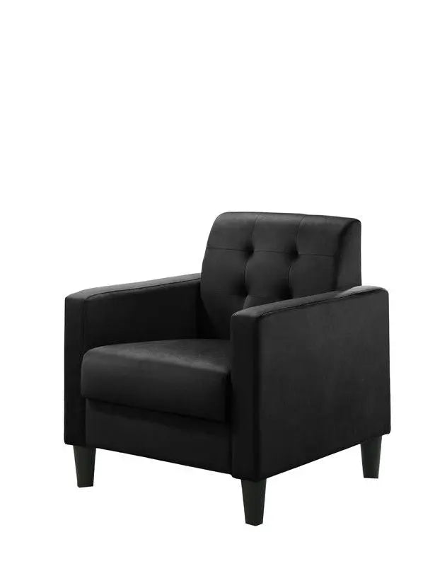 Hale - Velvet Armchairs And End Table Living Room (Set of 3) Lilola Home