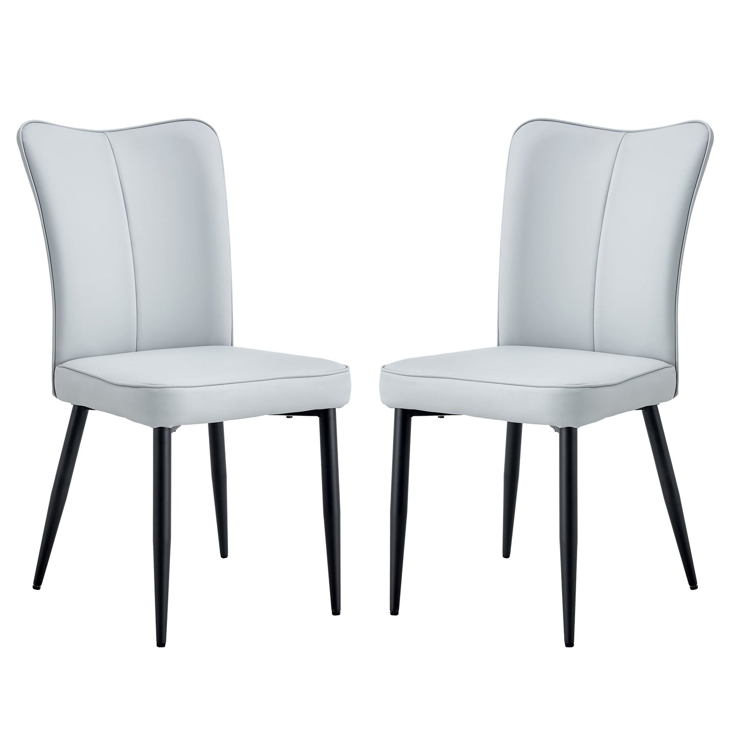 Modern Minimalist Dining Chairs (Set of 2) Home Essentials
