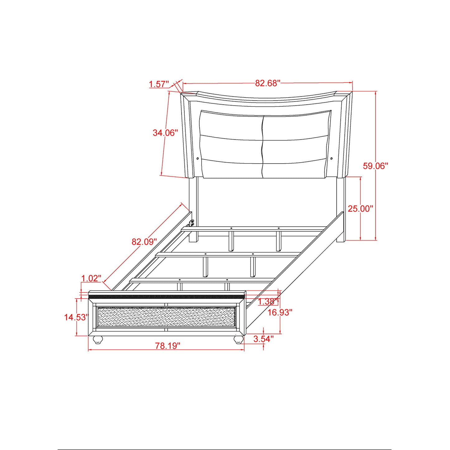 Maloise - Bed