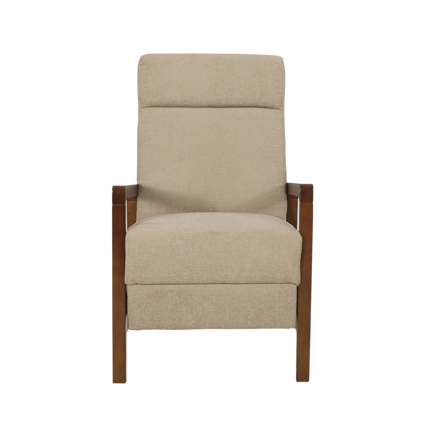 Contemporary Wide Hand Manual Club Recliner Noble House
