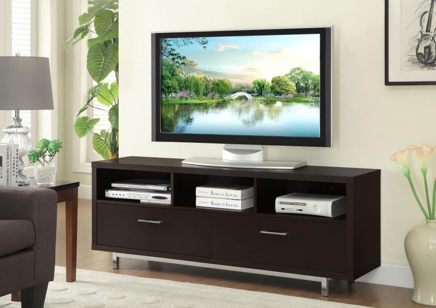 Casey - 2-Drawer Engineered Wood 60" TV Stand CoasterEssence