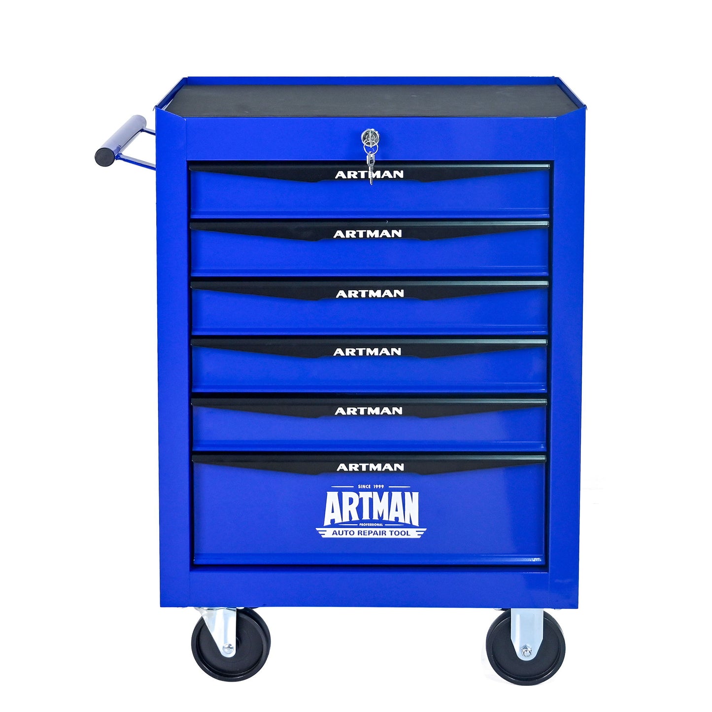 Rolling Metal Tool Chest With Drawers, Steel Storage Cabinet With Ball Bearing Slides Daily Nest
