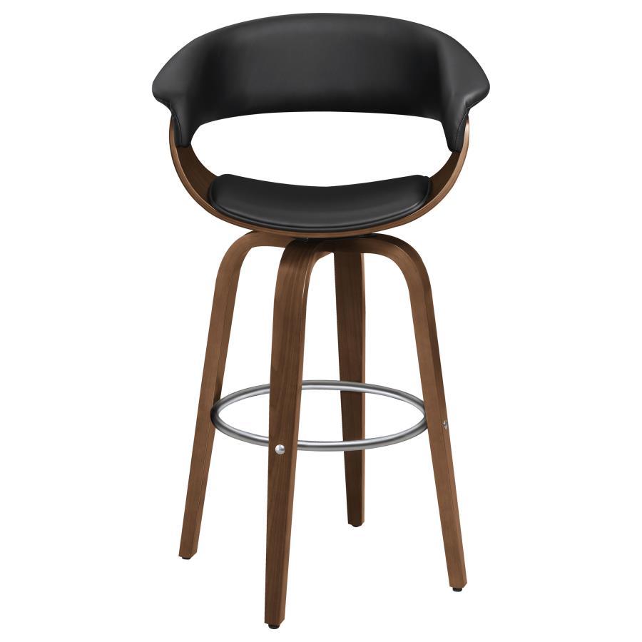 Zion - Upholstered Swivel Bar Stool CoasterEssence