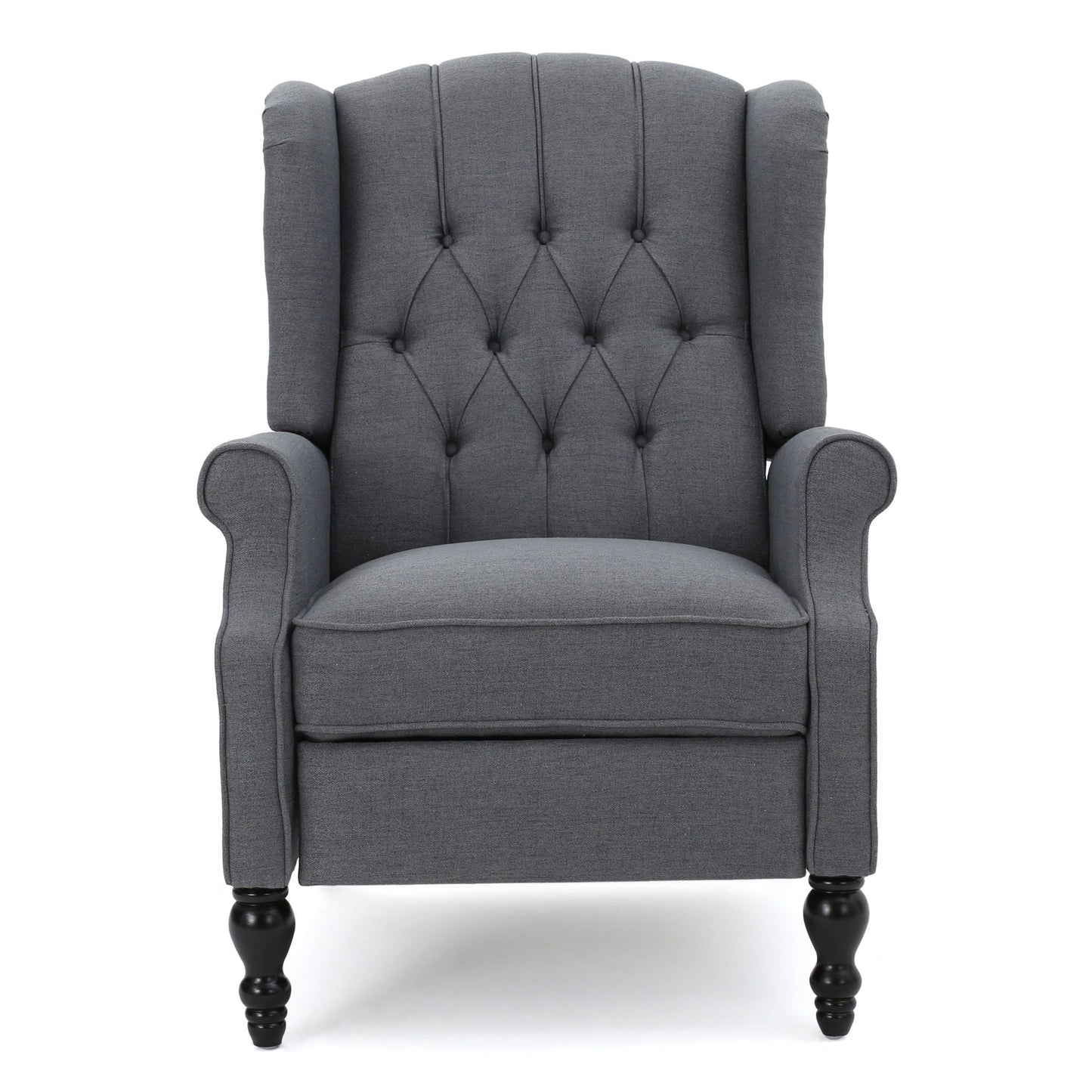 Tufted Arm Chair Recliner Noble House