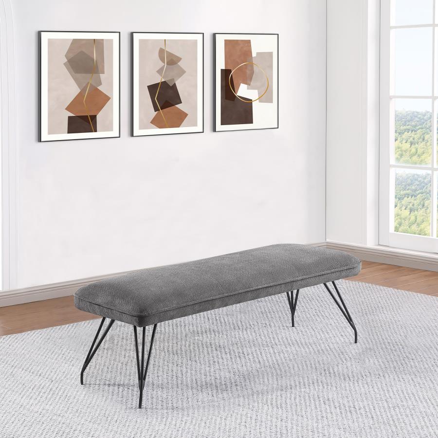Dodson - Fabric Upholstered Dining Bench Coaster Fine Furniture