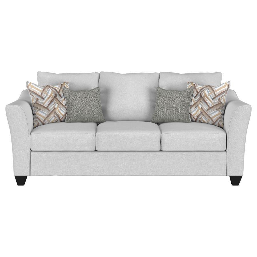 Salizar - Upholstered Flared Arm Sofa Set CoasterEssence