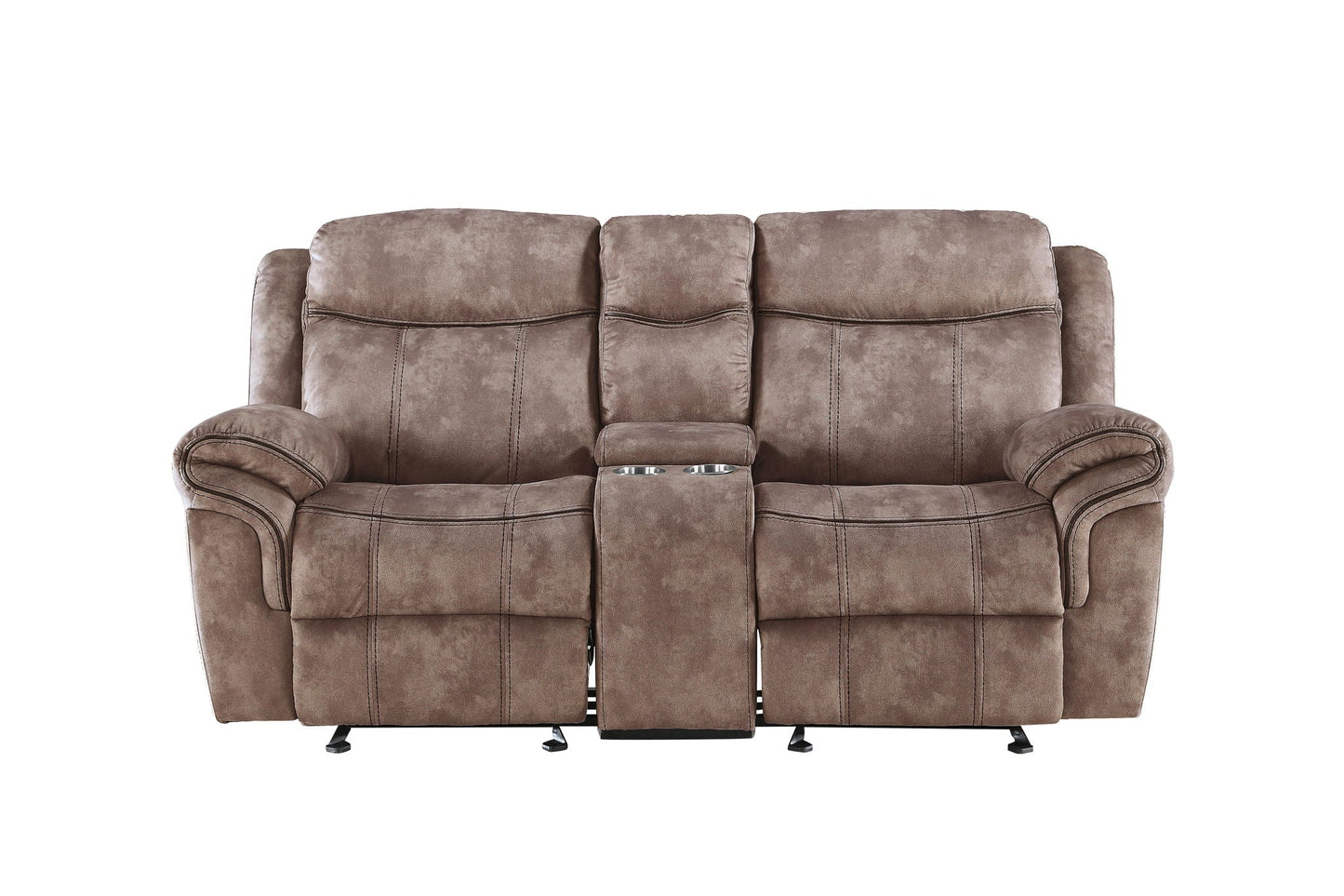 Zubaida - Two Tone Velvet 3 Piece Recliner Living Room Set Acme