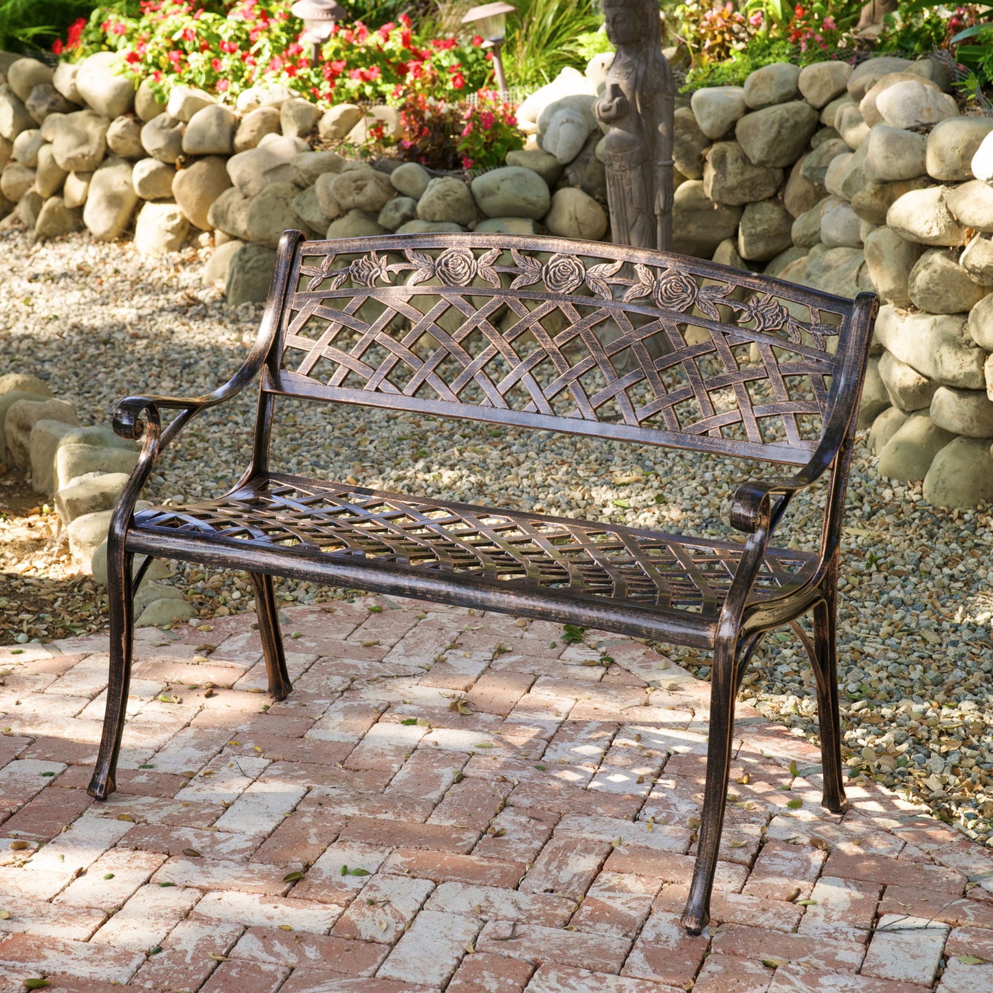 Tahoe - Cast Bench - Copper Noble House