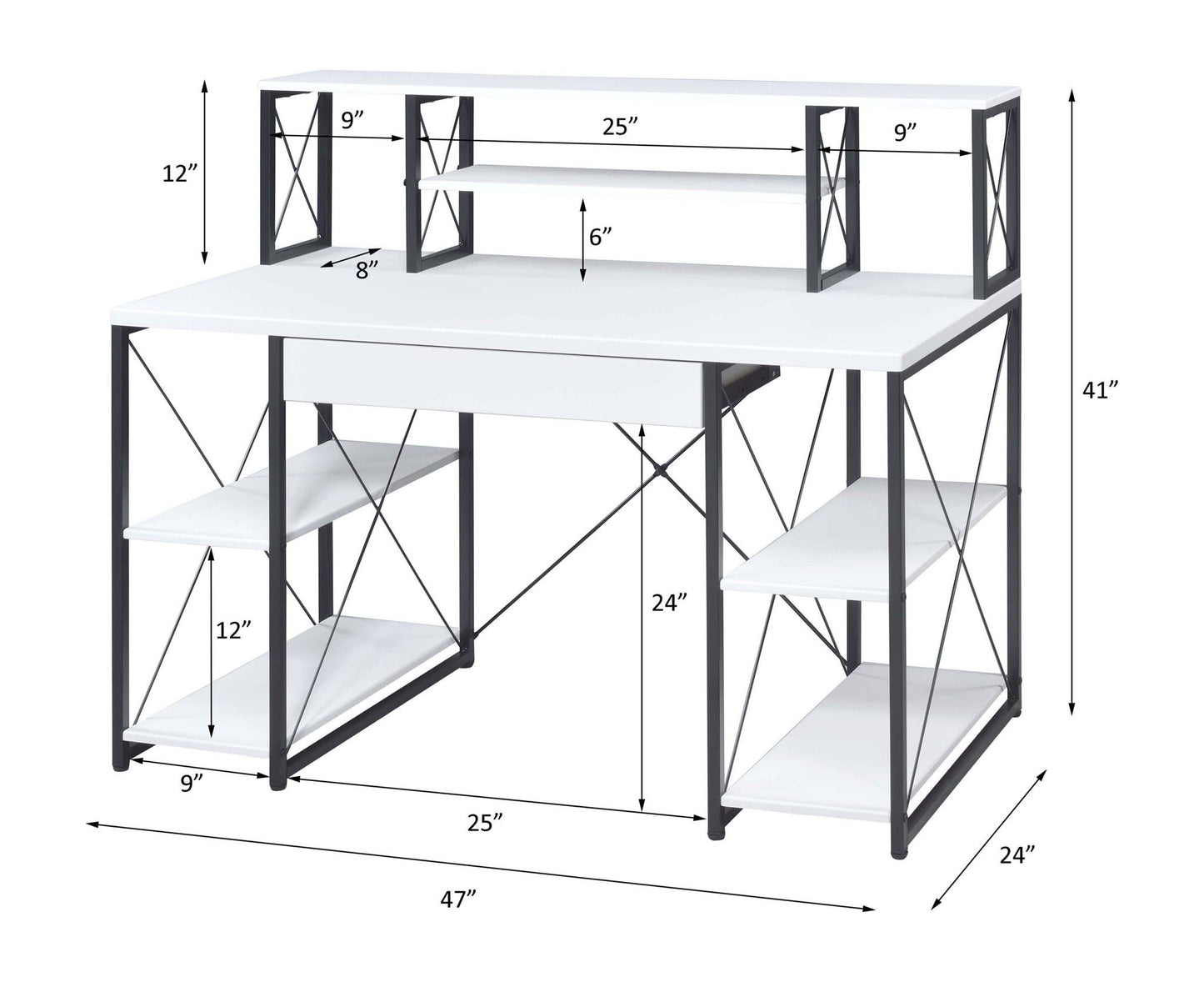 Amiel - All Purpose Writing Desk Acme