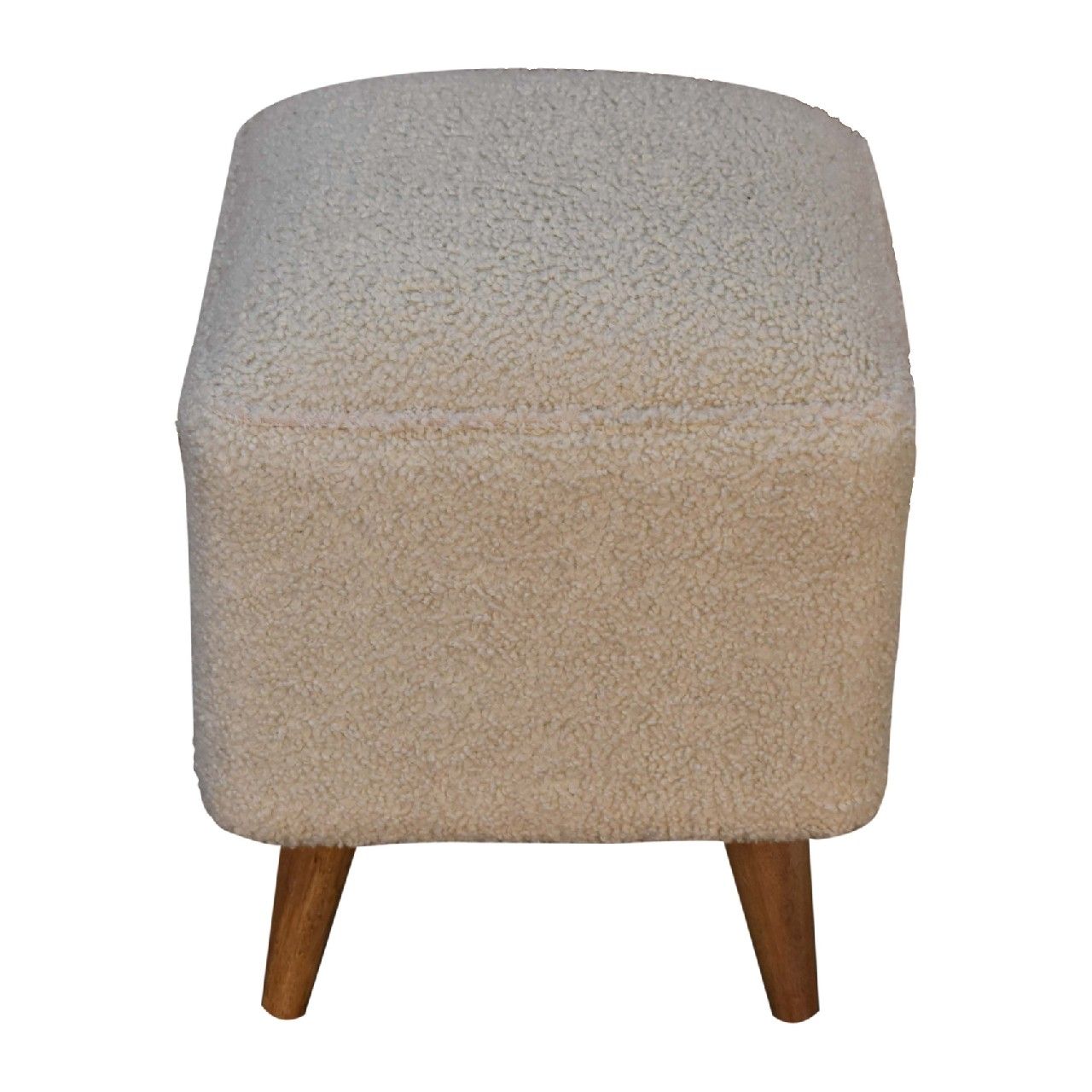 Squoval - Bench - Cream / Brown Artisan Furniture