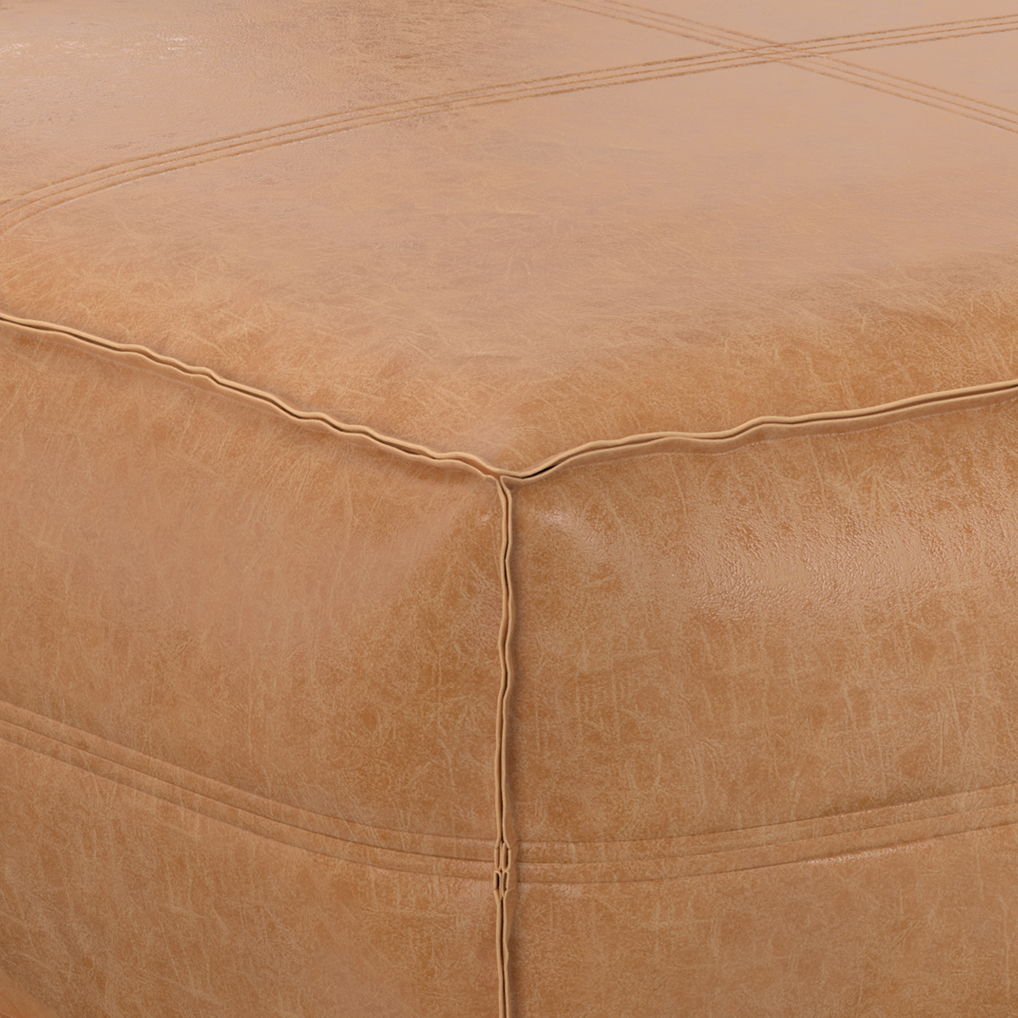 Brody - Large Square, Coffee Table Pouf Simpli-Home