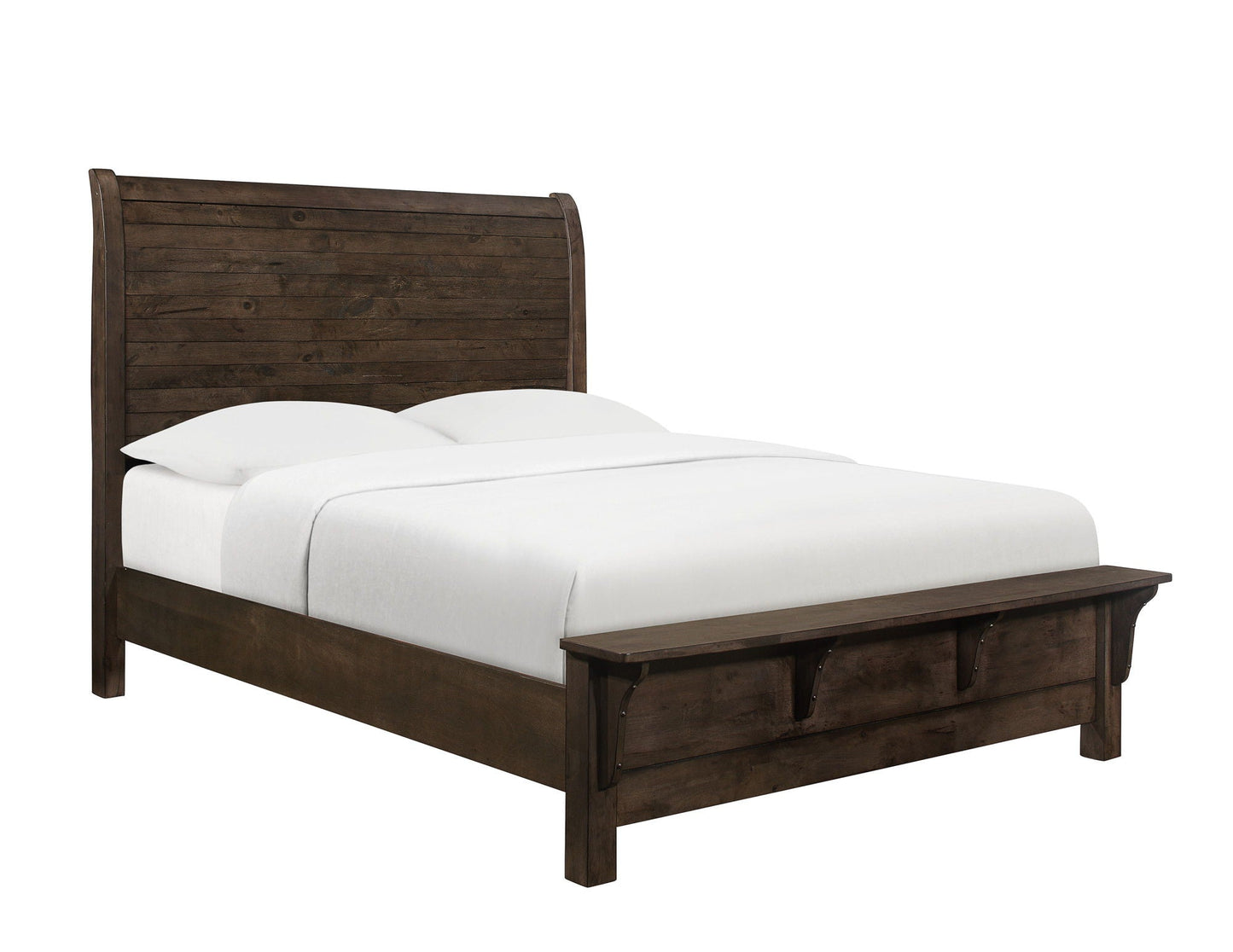 Verna - Sleigh Bed Emerald Home