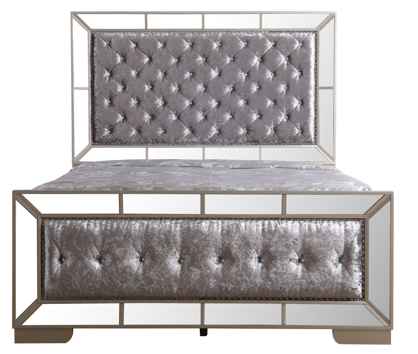Stylish Contemporary Bed With Minimalist Design Glory Furniture