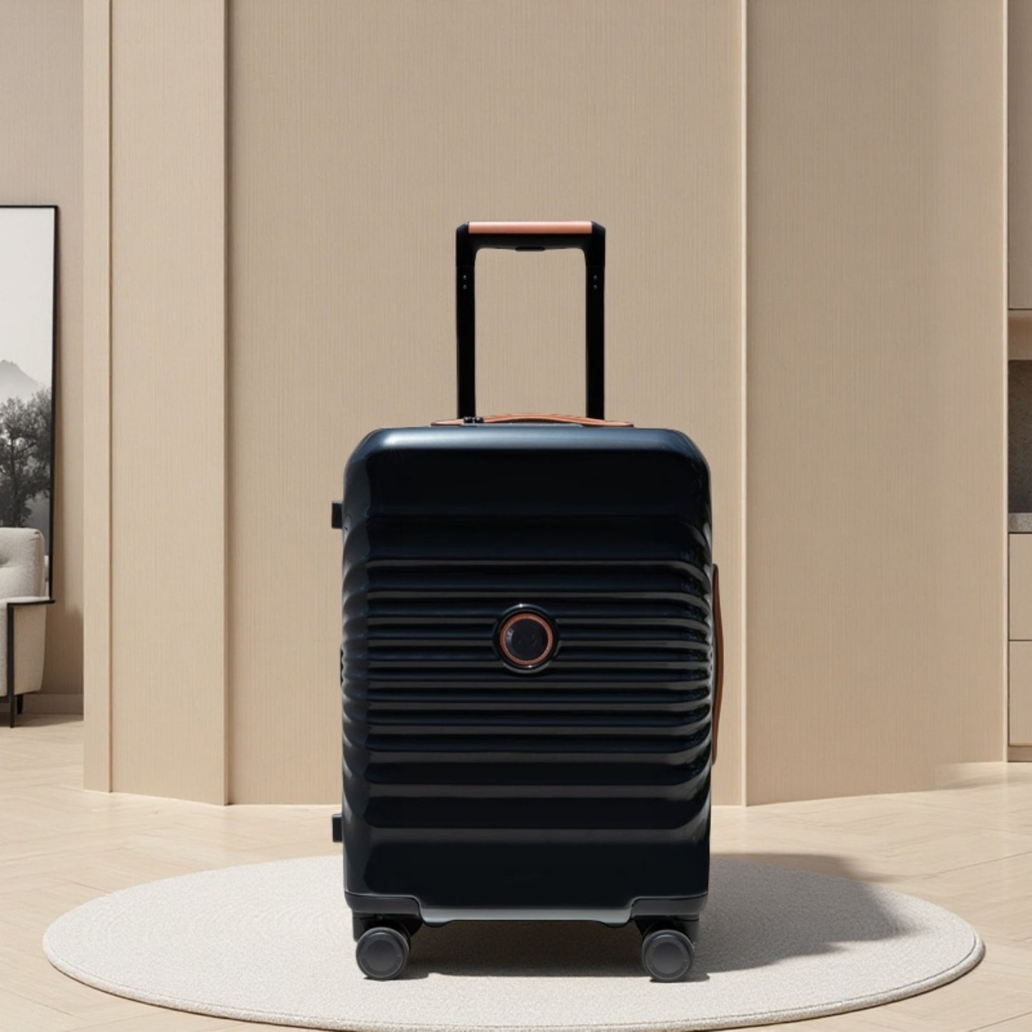 24" Luggage Lightweight Suitcase Tsa Lock USB Port Luggage Wheel Daily Nest