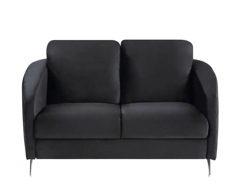 Sofia - Velvet Modern Chic Loveseat Couch Lilola Home
