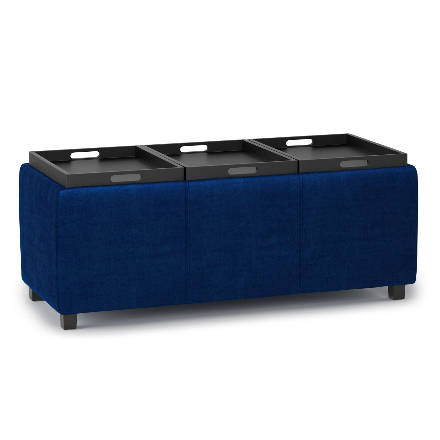 Avalon - Upholstered Storage Ottoman Simpli-Home