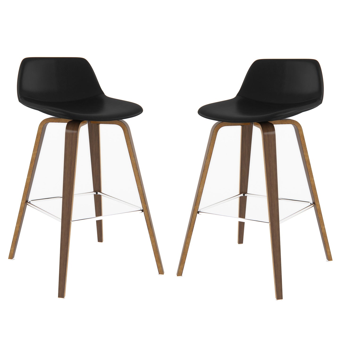 Randolph Bentwood - Counter / Bar Height Stool (Set of 2) Simpli-Home