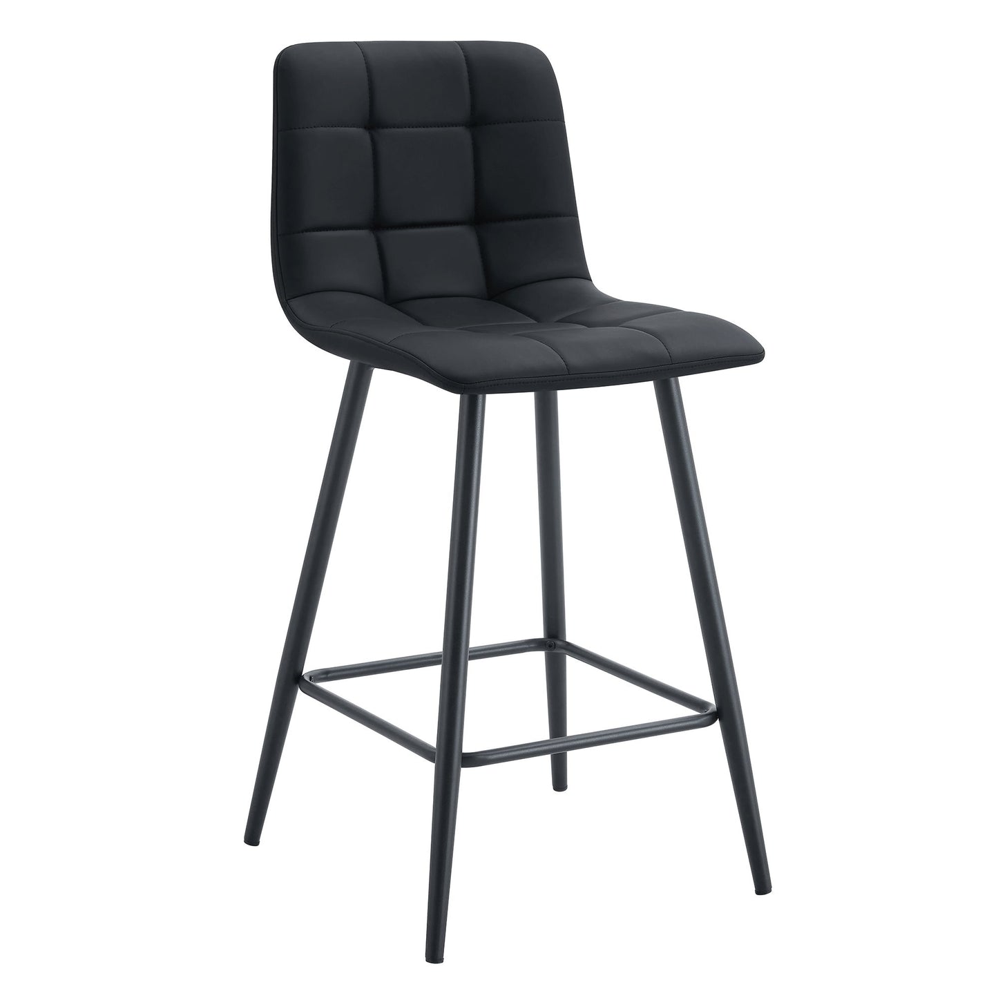 Bar Chair Set Comfortable With Metal Legs And Ergonomic Design Home Essentials