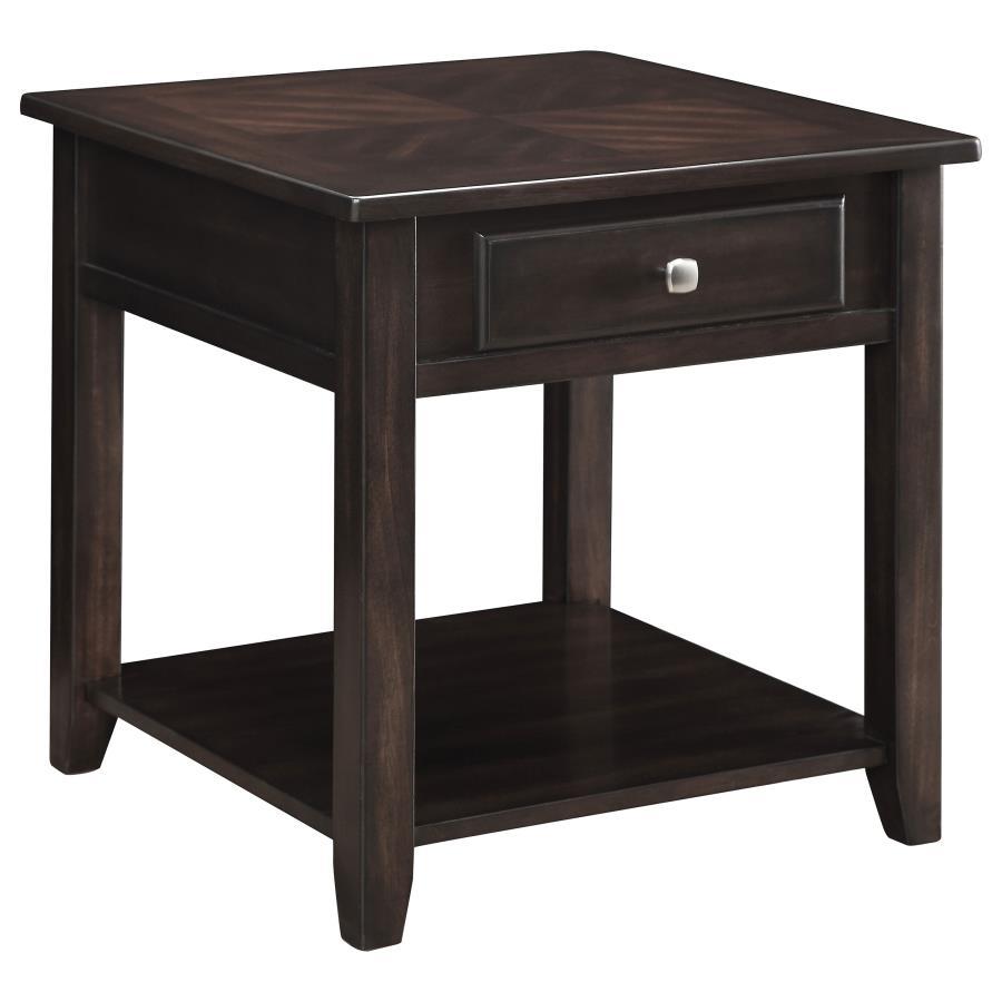 Bradford - 1-Drawer Wood Table CoasterEssence