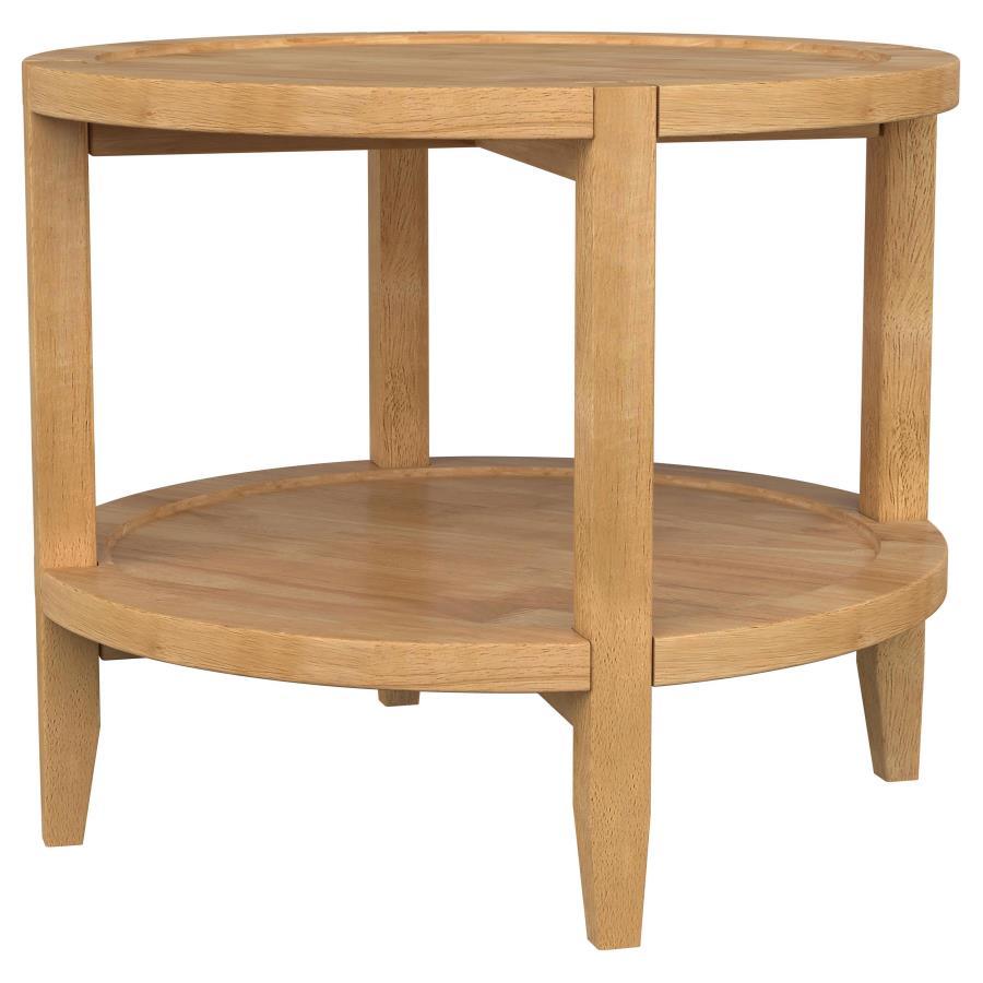 Camillo - Round Solid Wood Table Coaster Fine Furniture