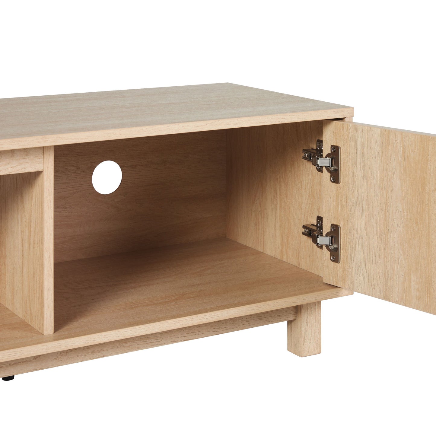 Modern Fluted Door Minimalist TV Stand Walker Edison